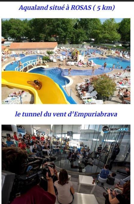 Le Canola Empuriabrava Port - 45M2 - Vue Piscine - Plage Centrale 500M- Parking Prive Gratuit Extérieur photo